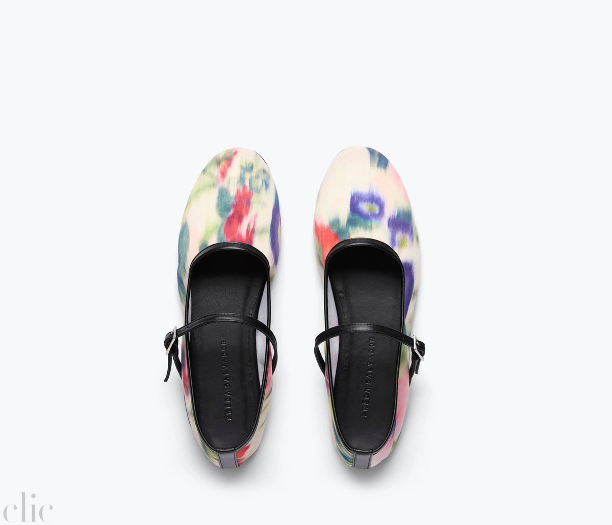 Laurel Mary Jane in Watercolor Satin, from Freda Salvador