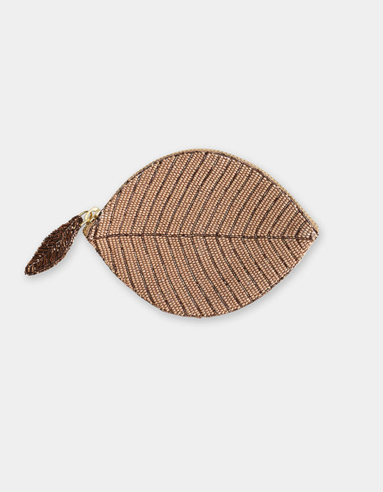 Leaf Coin Purse, from Olivia Dar