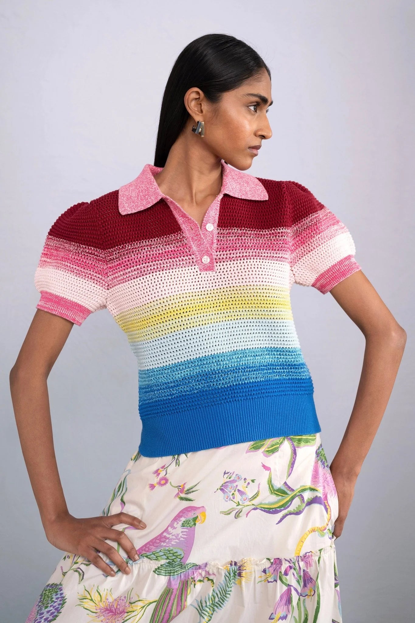 Lily Polo in Bloom Ombre, from Banjanan