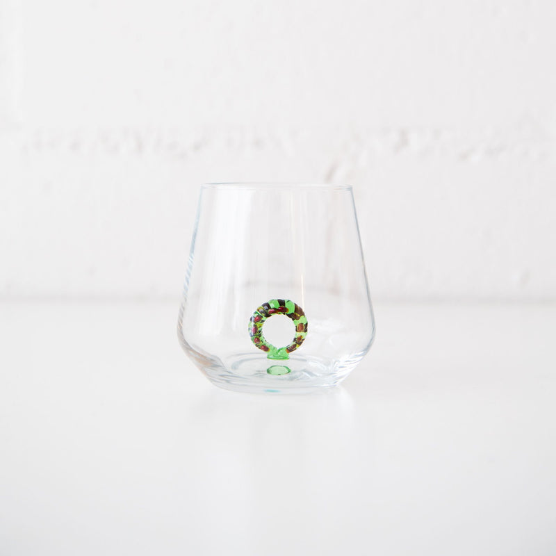 Wreath Drinking Glass, from Minizoo