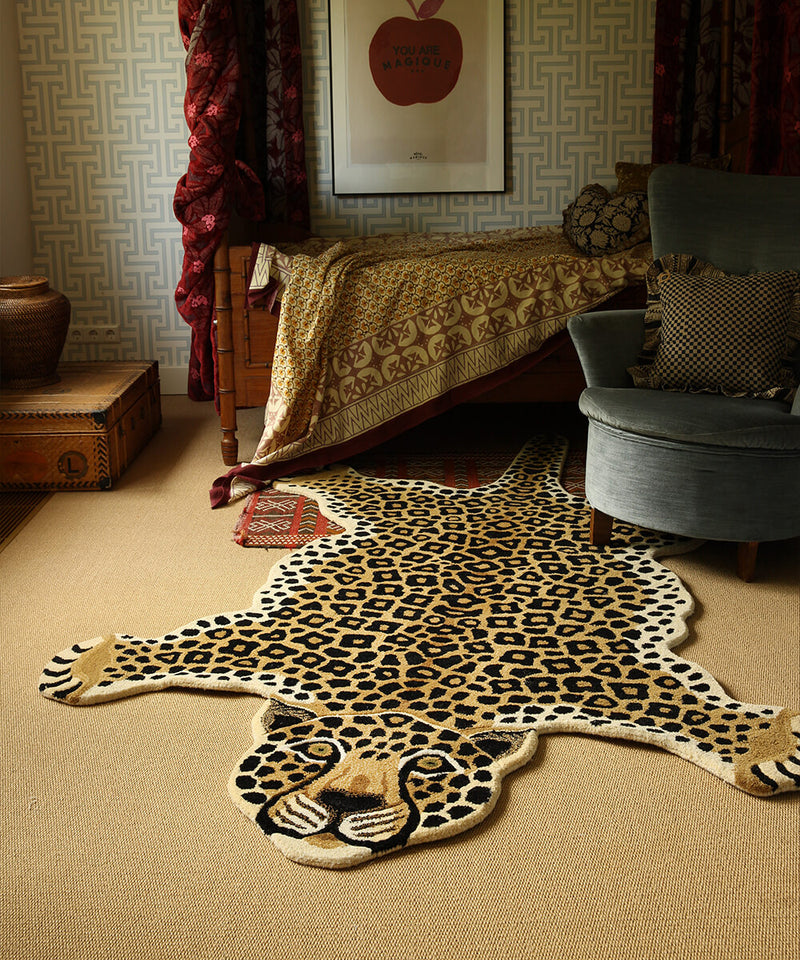 Extra Large Loony Leopard Rug, from Doing Goods