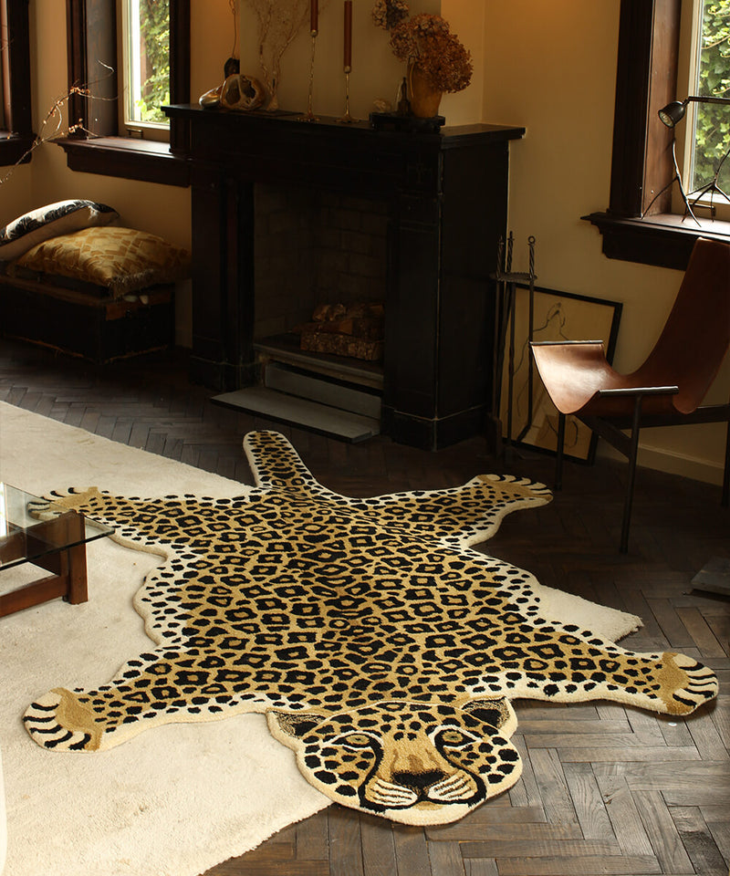 Extra Large Loony Leopard Rug, from Doing Goods