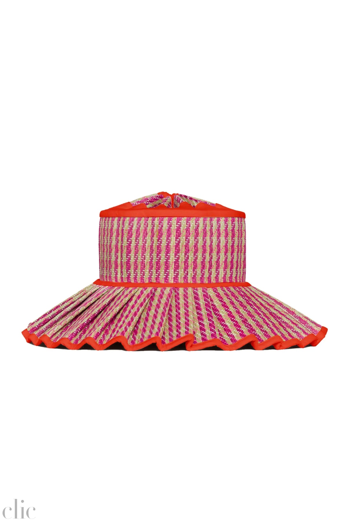 Sweet Life Luxe Capri Hat in Tangerine, from Lorna Murray
