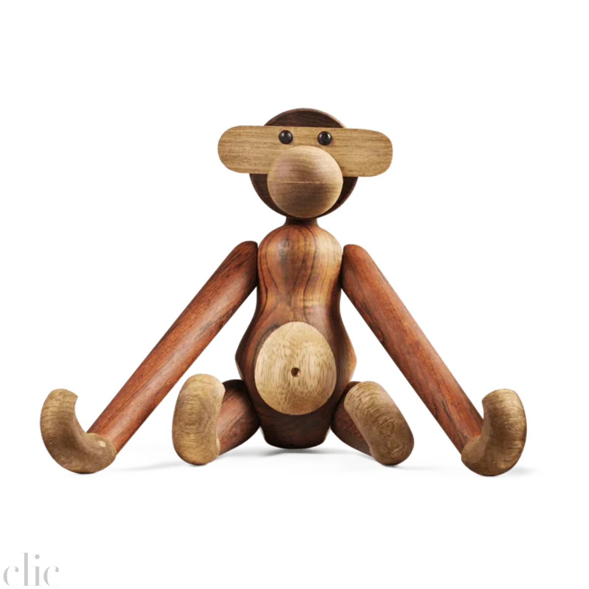 Medium Monkey in Teak and Limba