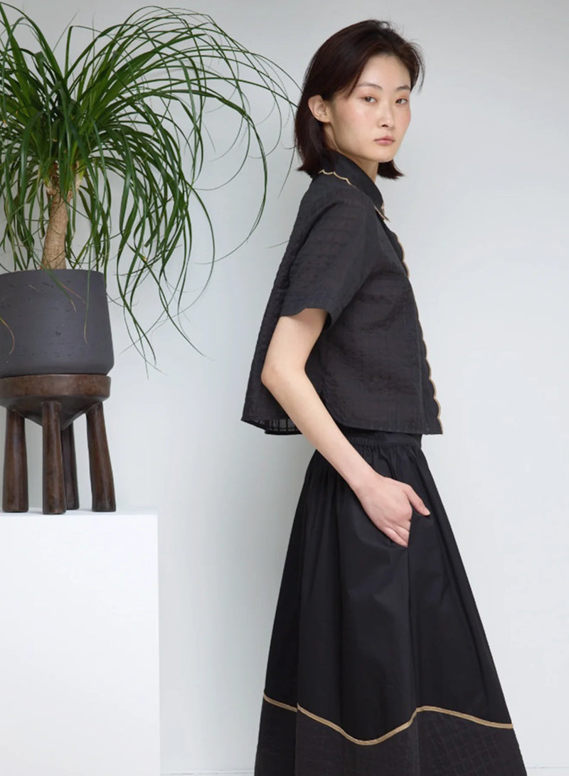 The Mabel Top in Black, from Love Binetti