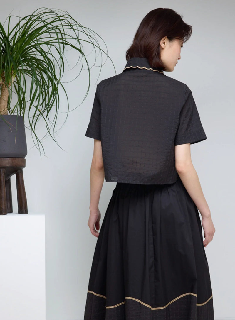 The Mabel Top in Black, from Love Binetti