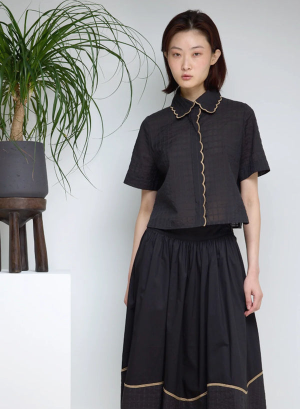 The Mabel Top in Black, from Love Binetti