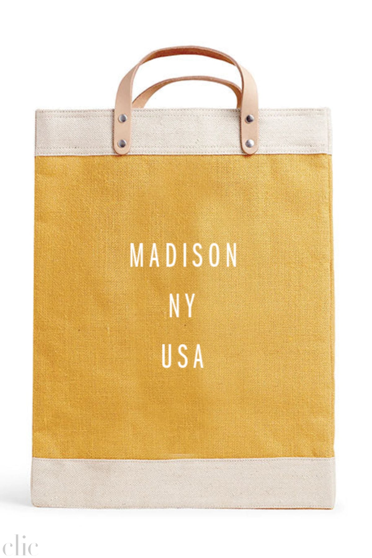 Madison Market Bag in Gold, from Apolis