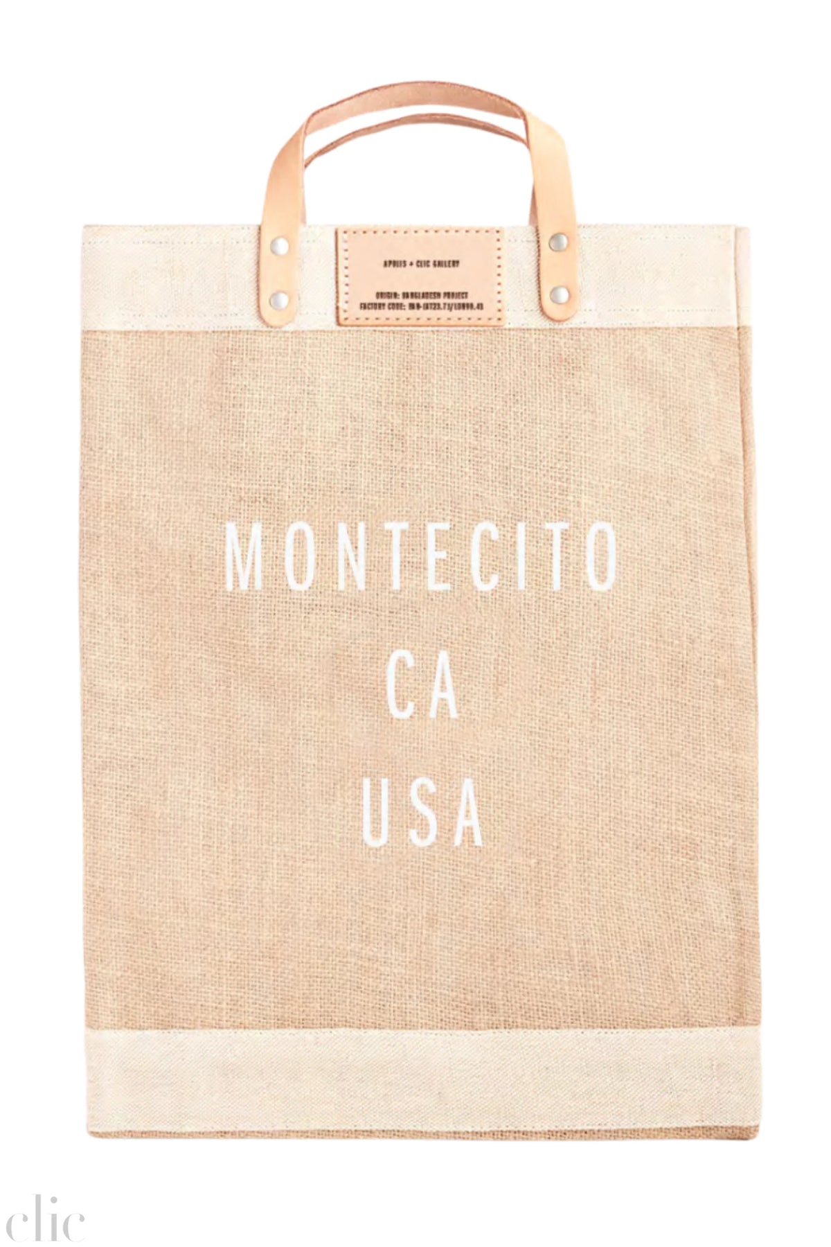 Montecito Market Bag in Natural, from Apolis