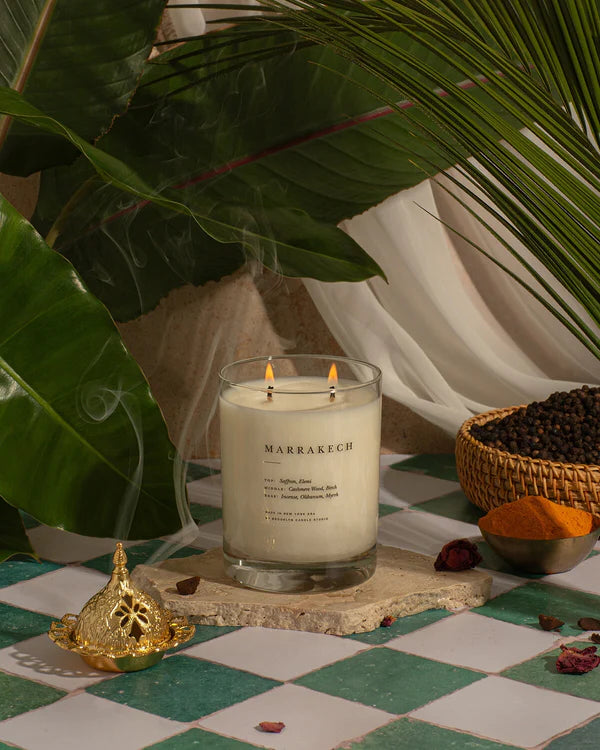 Marrakech Escapist 2-Wick Candle, from Brooklyn Candle Studio