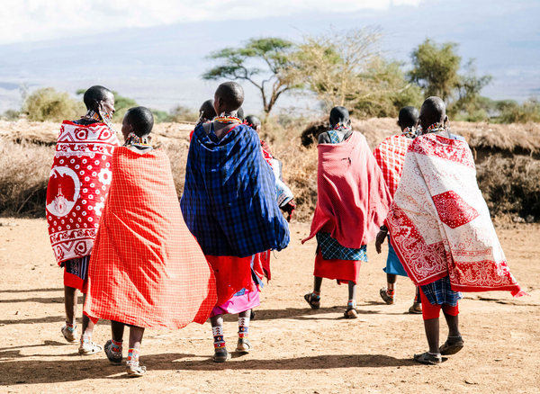 Masai Walk by Juliette Charvet
