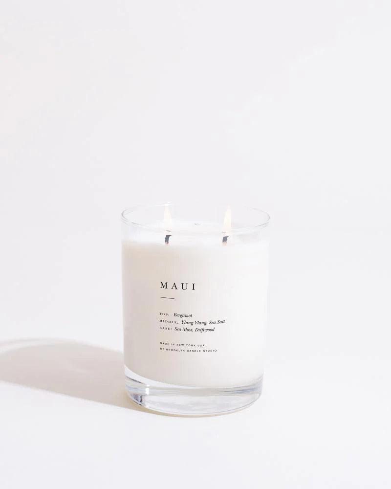 Maui Escapist 2 Wick Candle, from Brooklyn Candle Studio