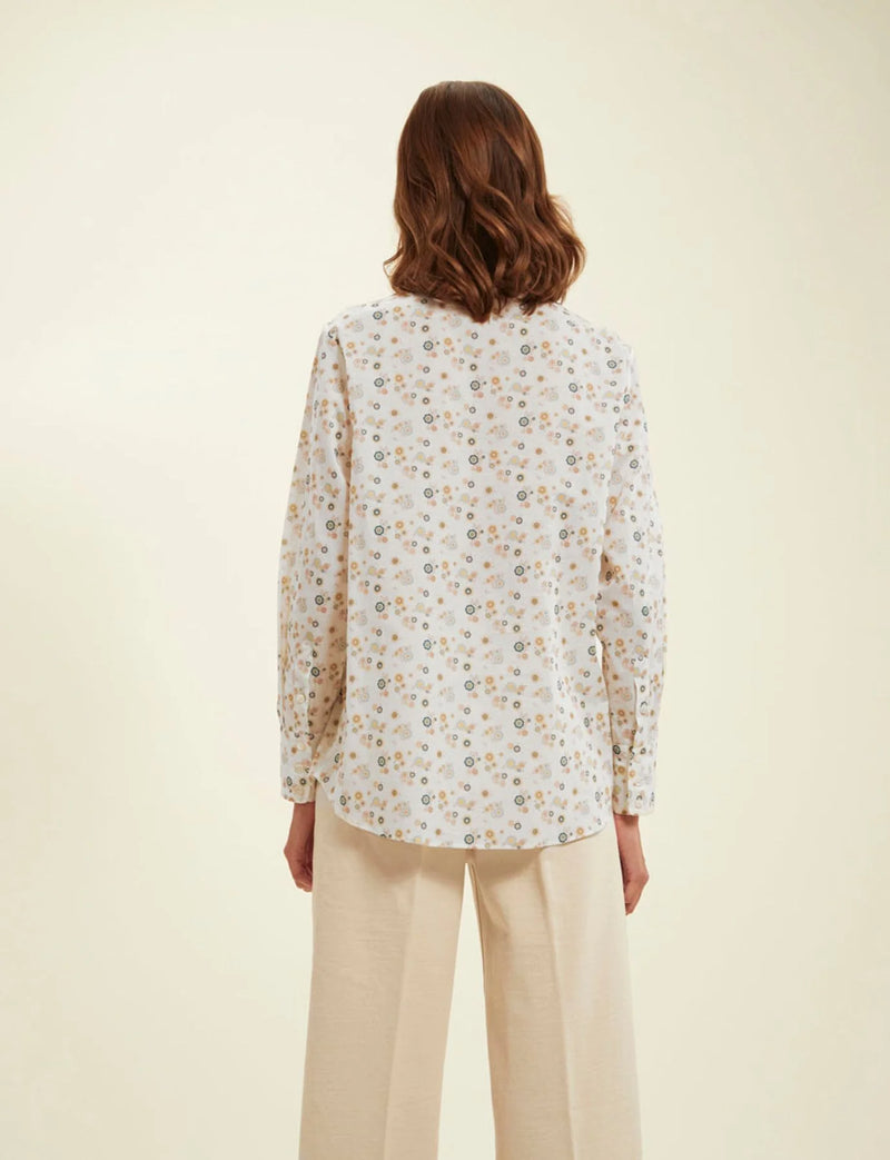 Maureen Floral Print Shirt, from Ines de la Fressange