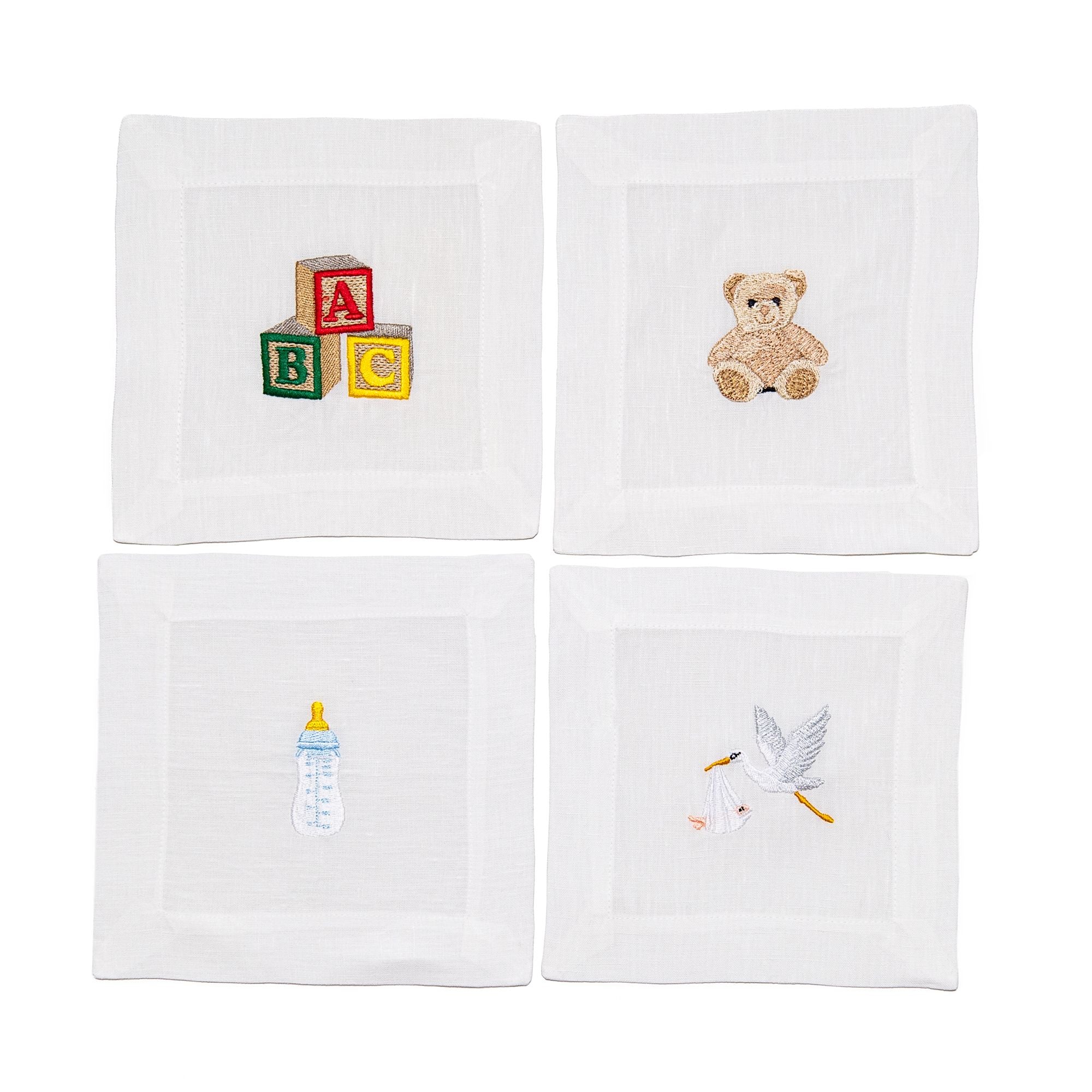 New Baby Napkins, from Lettermade