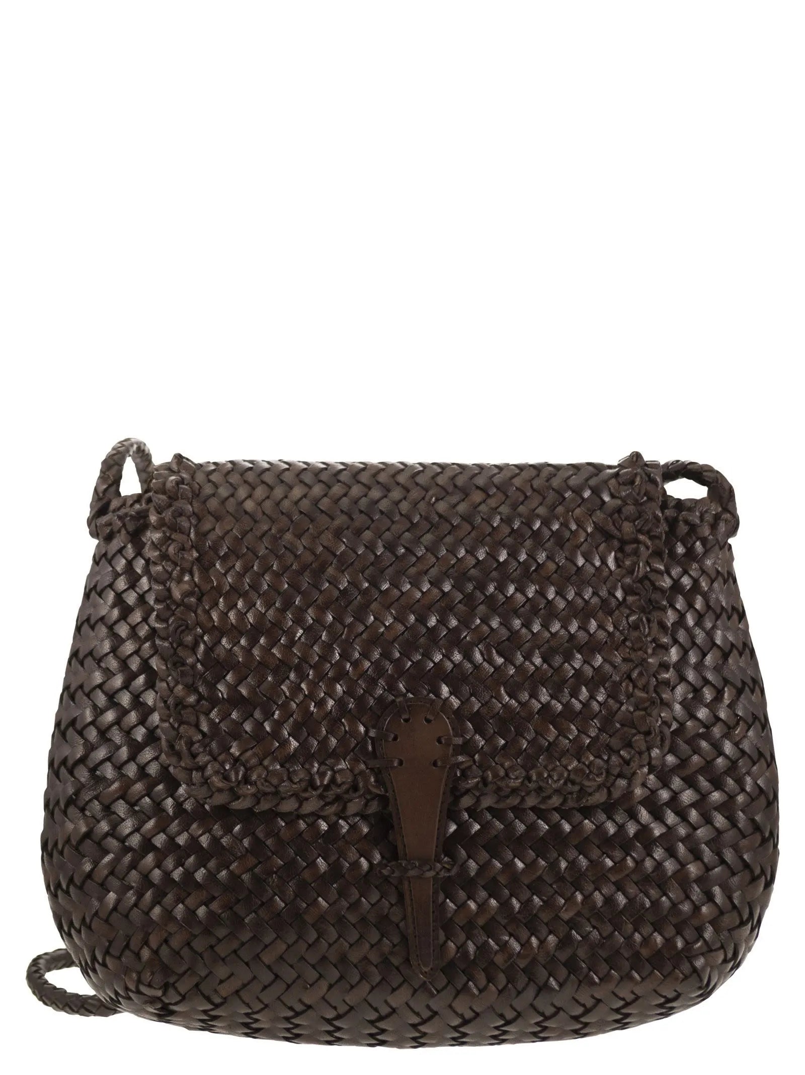 Medium City Bag in Dark Brown, from Dragon Diffusion