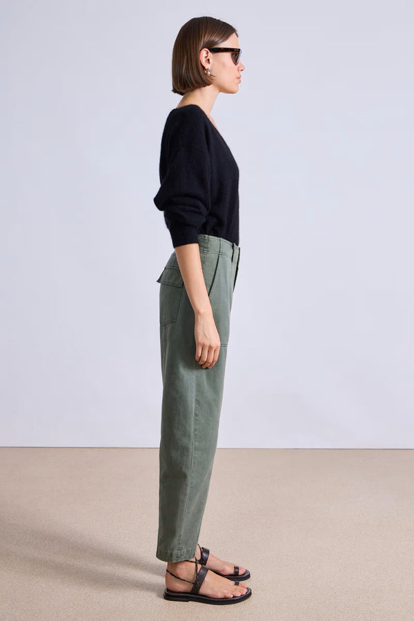 Mera Pant in Thyme, from Apiece Apart