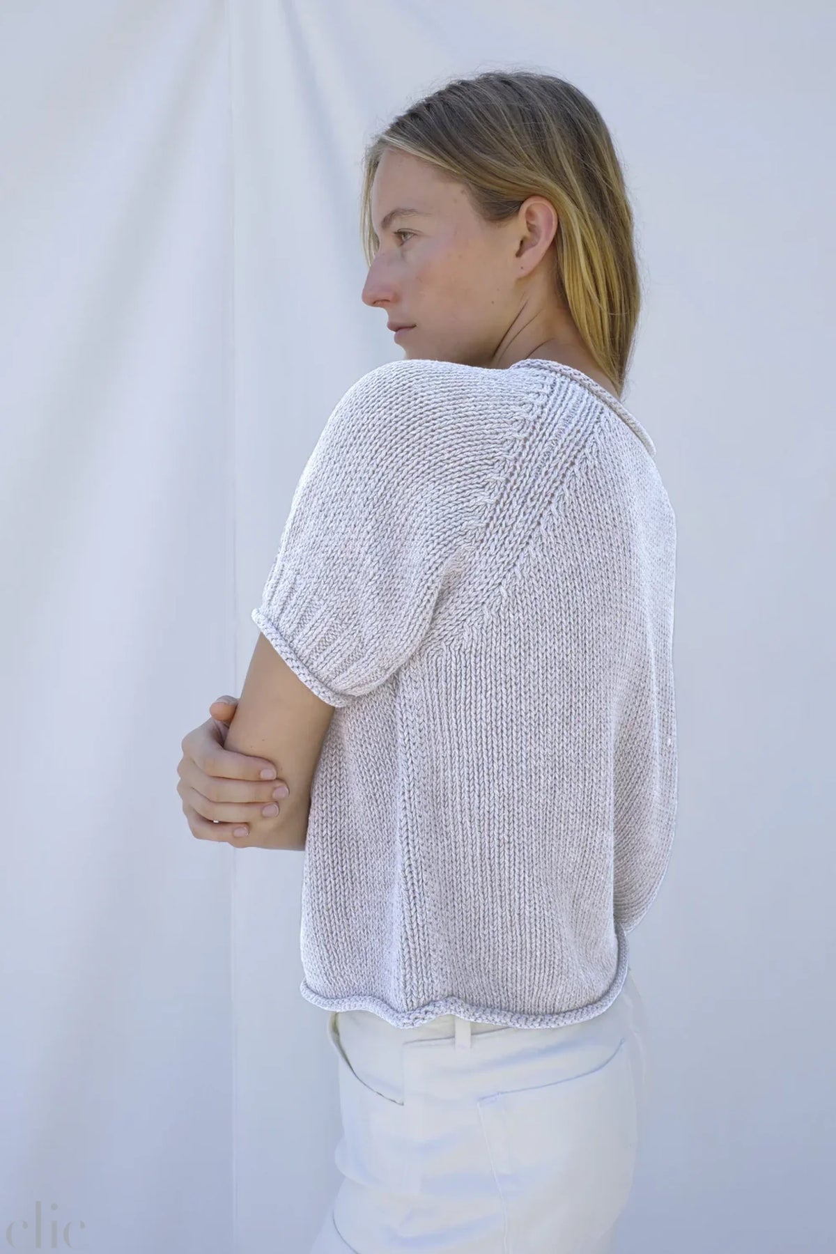Merce Knit in Salt, from Emma Rothkopf