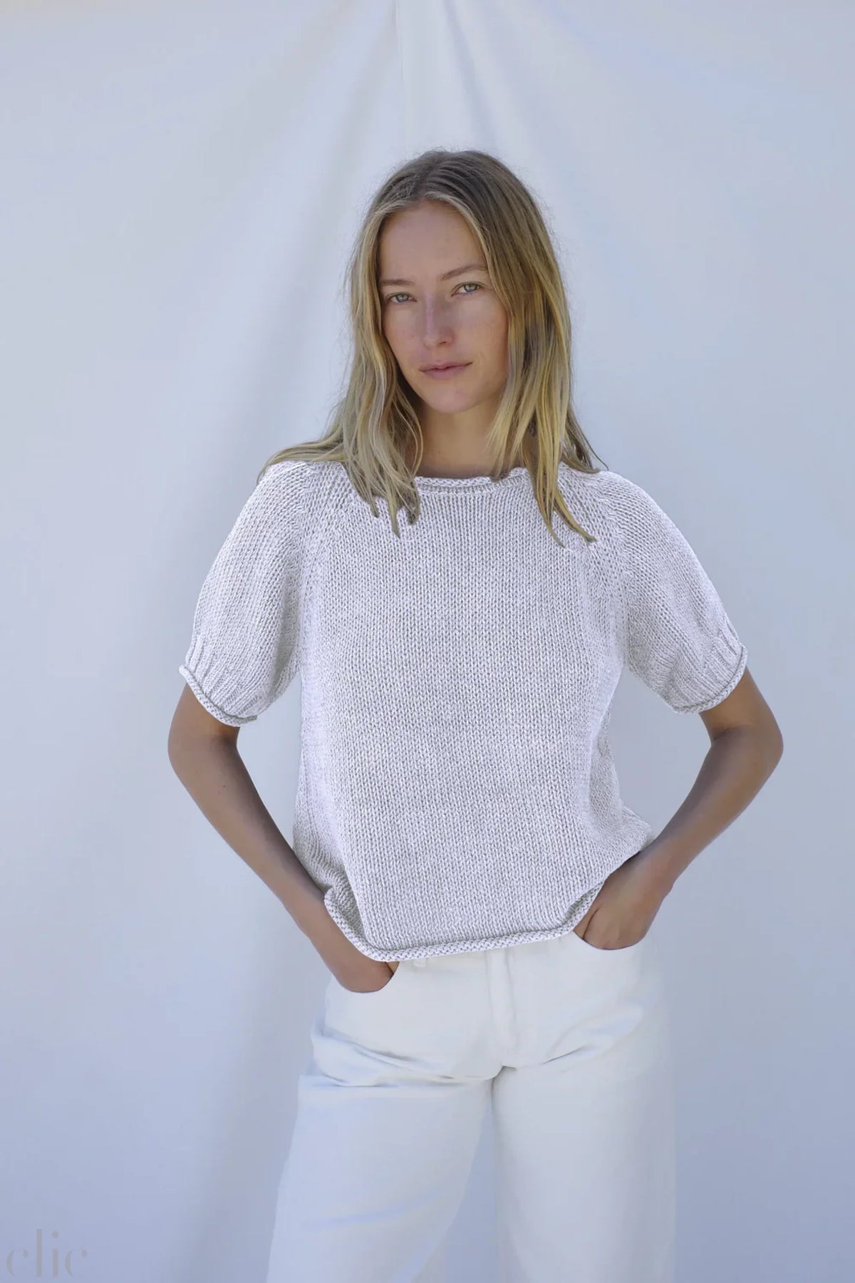 Merce Knit in Salt, from Emma Rothkopf
