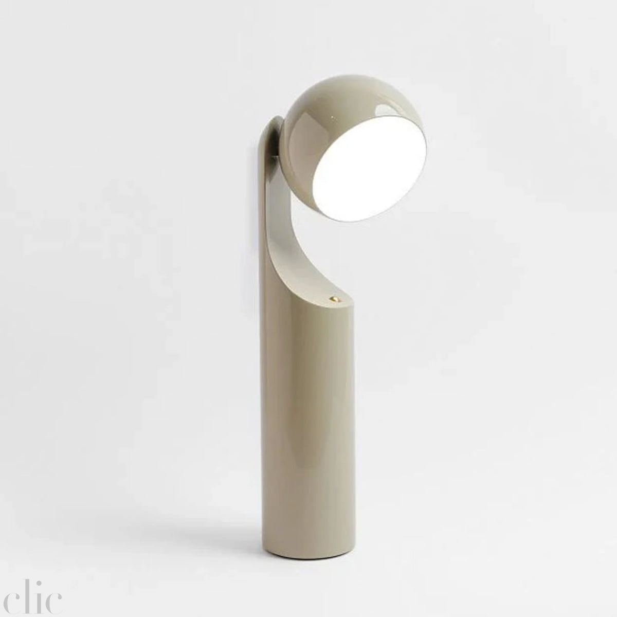 Portable Reading Lamp in Beige