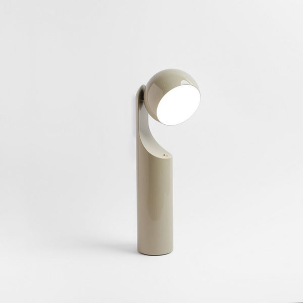 Mono Portable Reading Lamp in Beige, from Fine Lumens