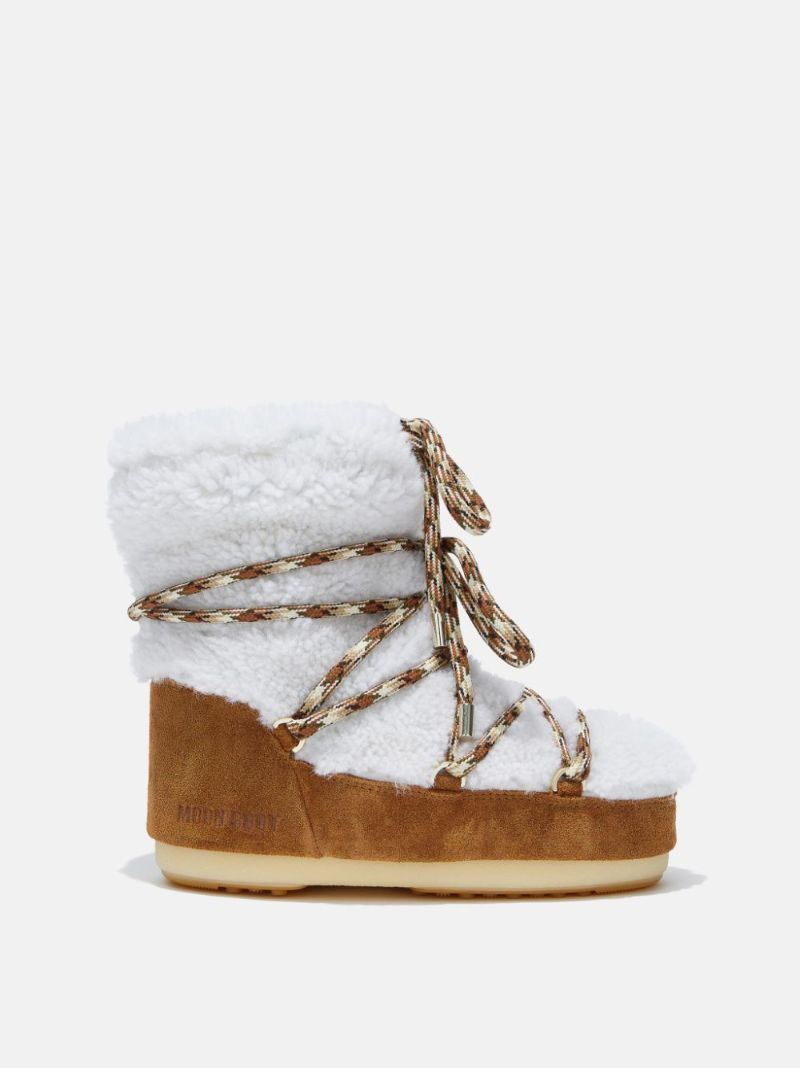 Light Low Shearling Boots, from Moon Boot