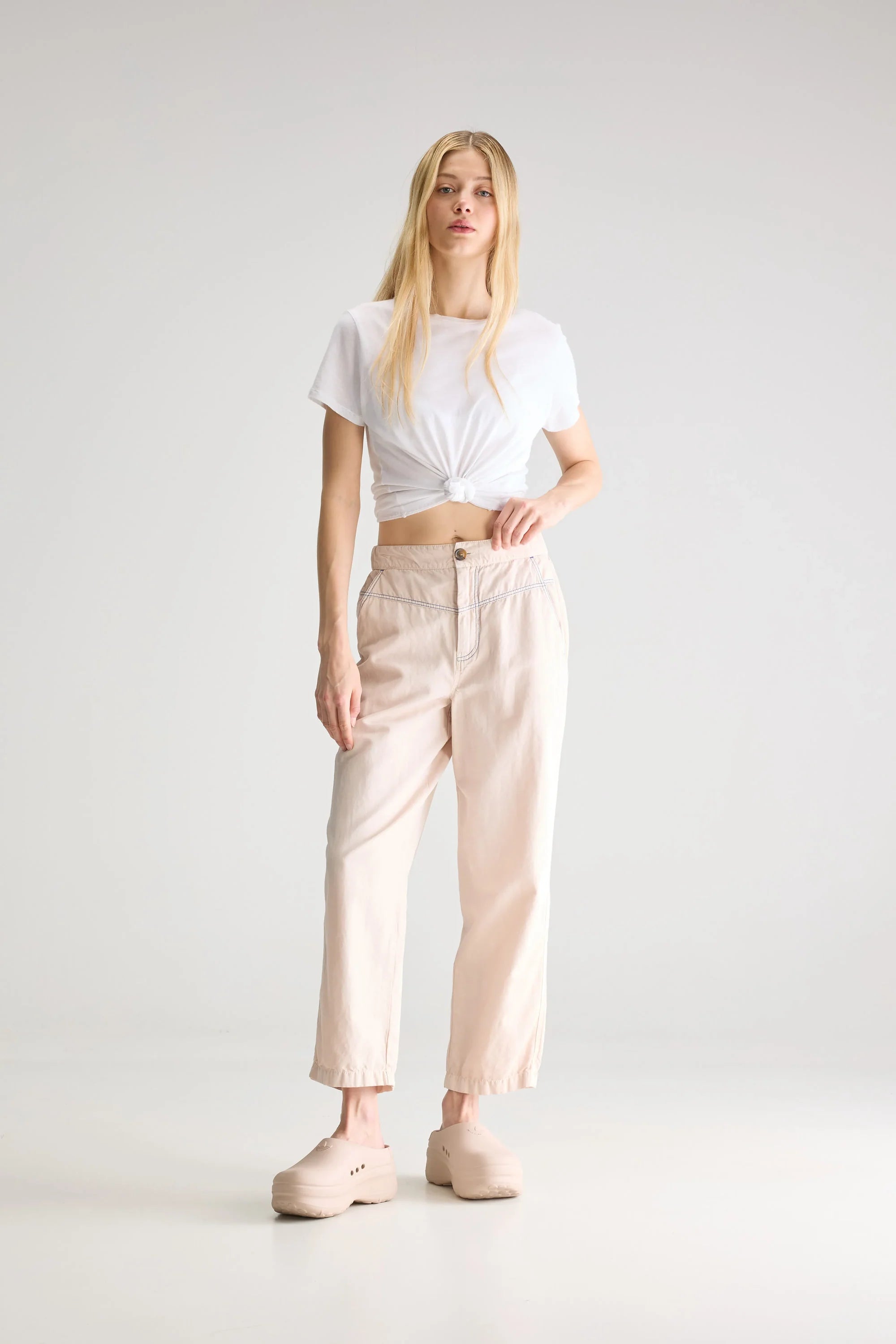 Walker Pants in Moon, from Bellerose