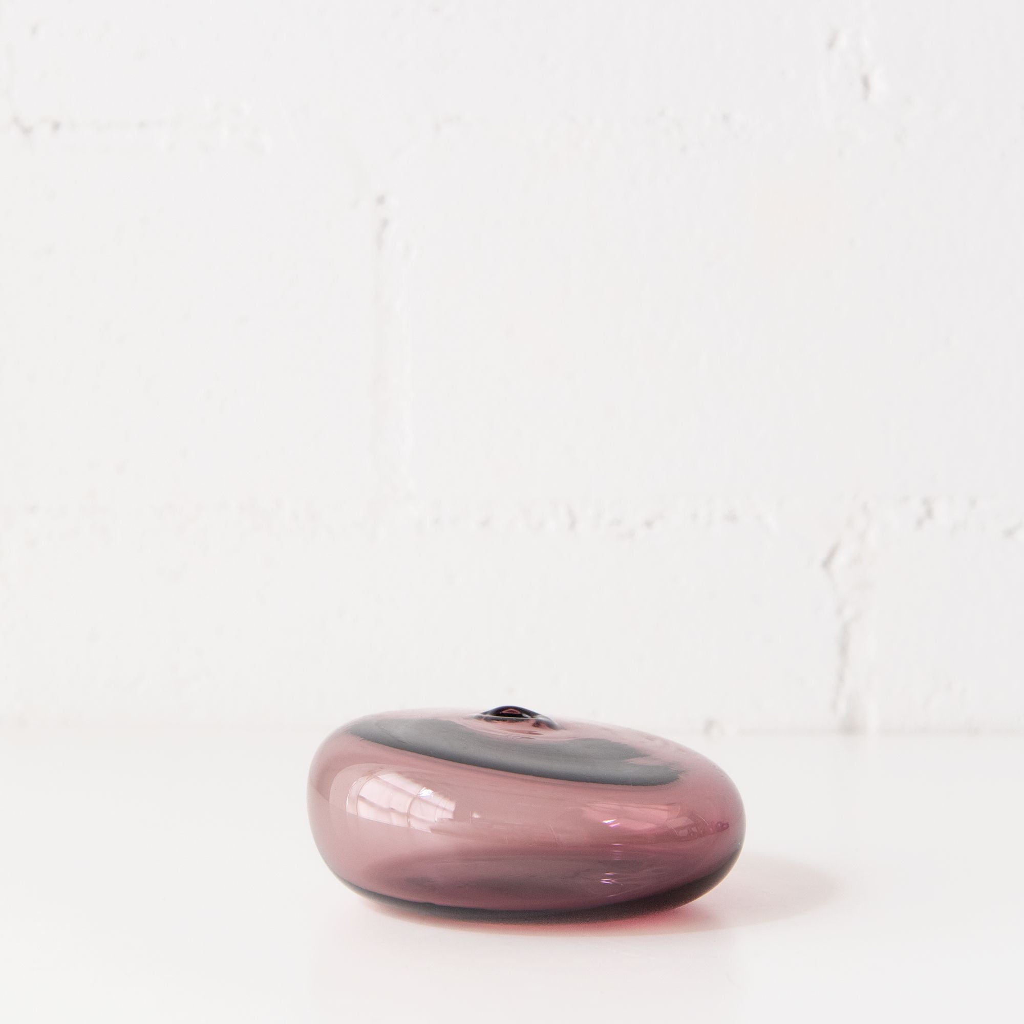Big Gem Low Vase in Plum, from Gary Bodker