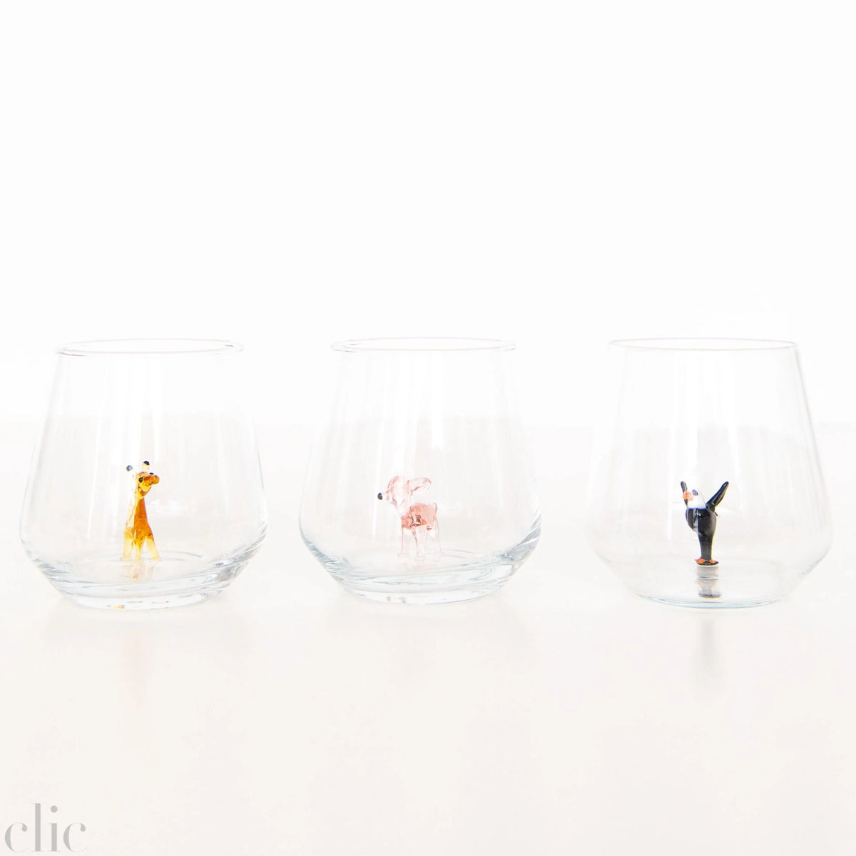 Safari Drinking Glass Set of 6