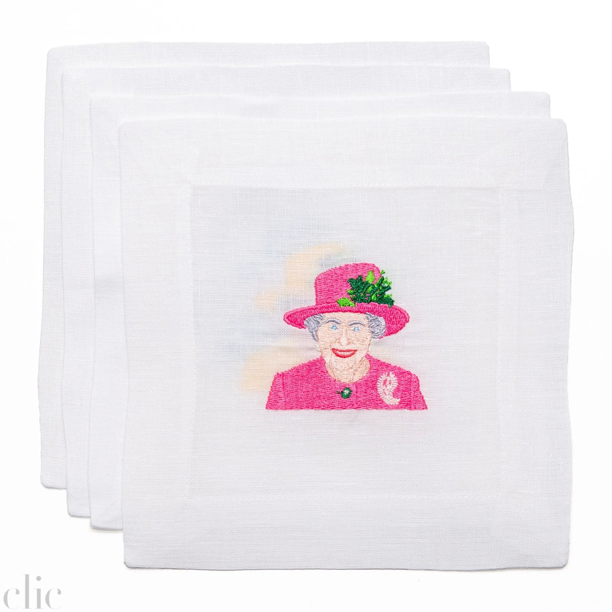 Queens Royal Splender Cocktail Napkins, from Lettermade
