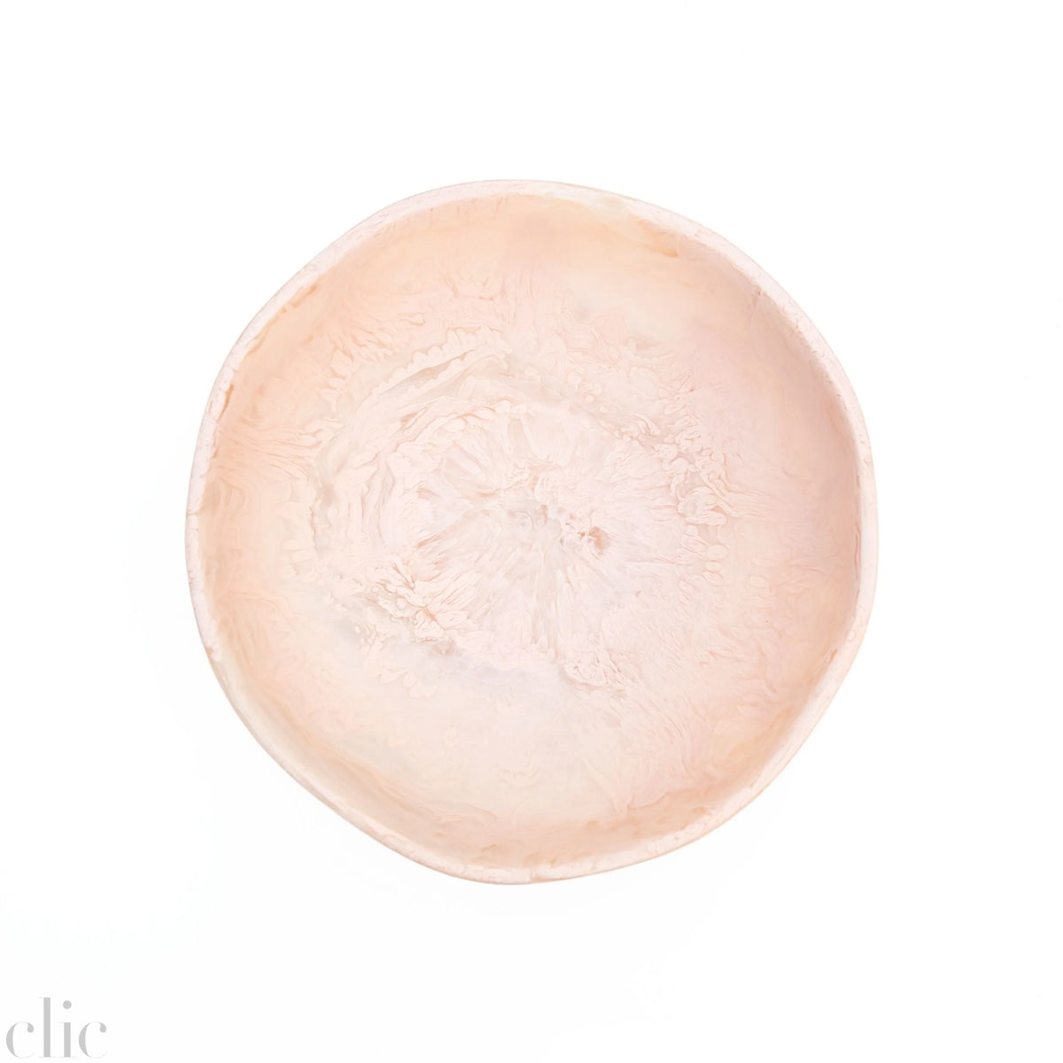 Medium Wave Bowl in Blush Swirl, from Nashi Home