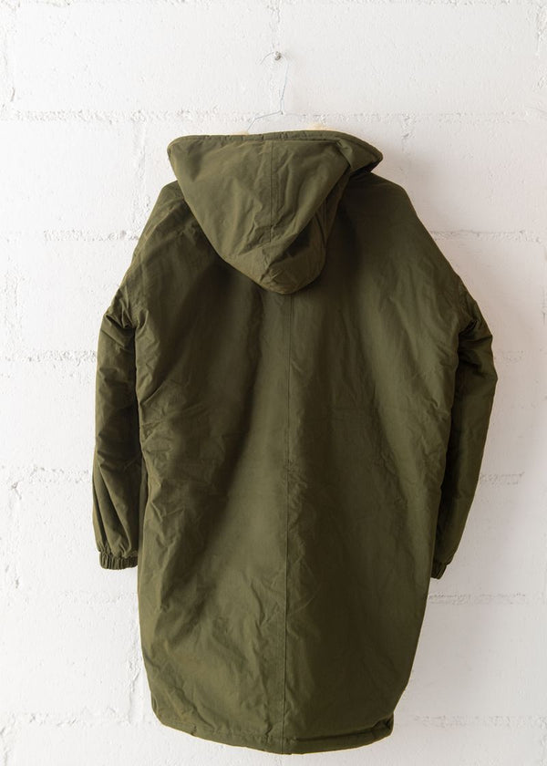 Laos Parka Coat in Olive, from Bellerose