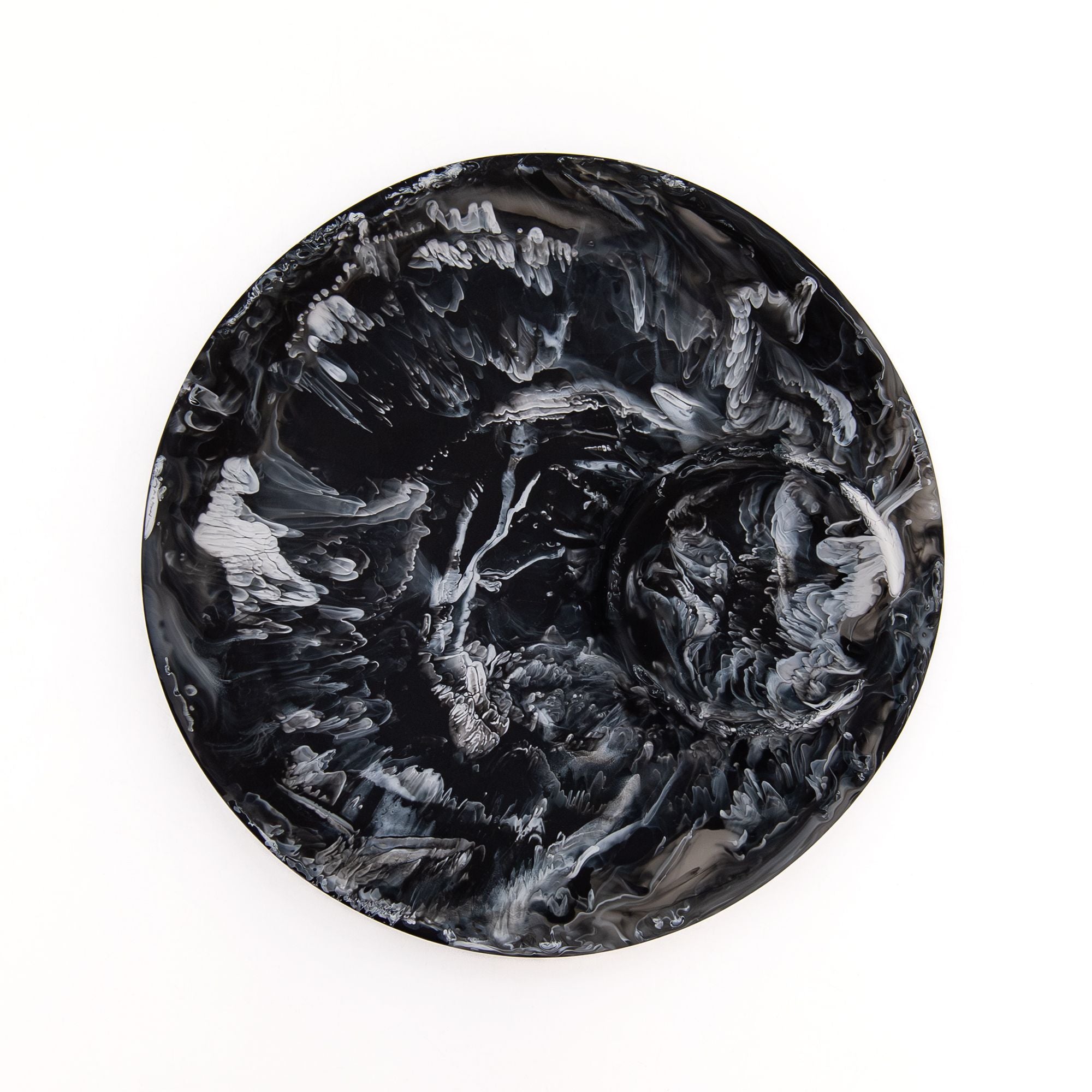 Chip N Dip Bowl in Black Swirl, from Nashi Home