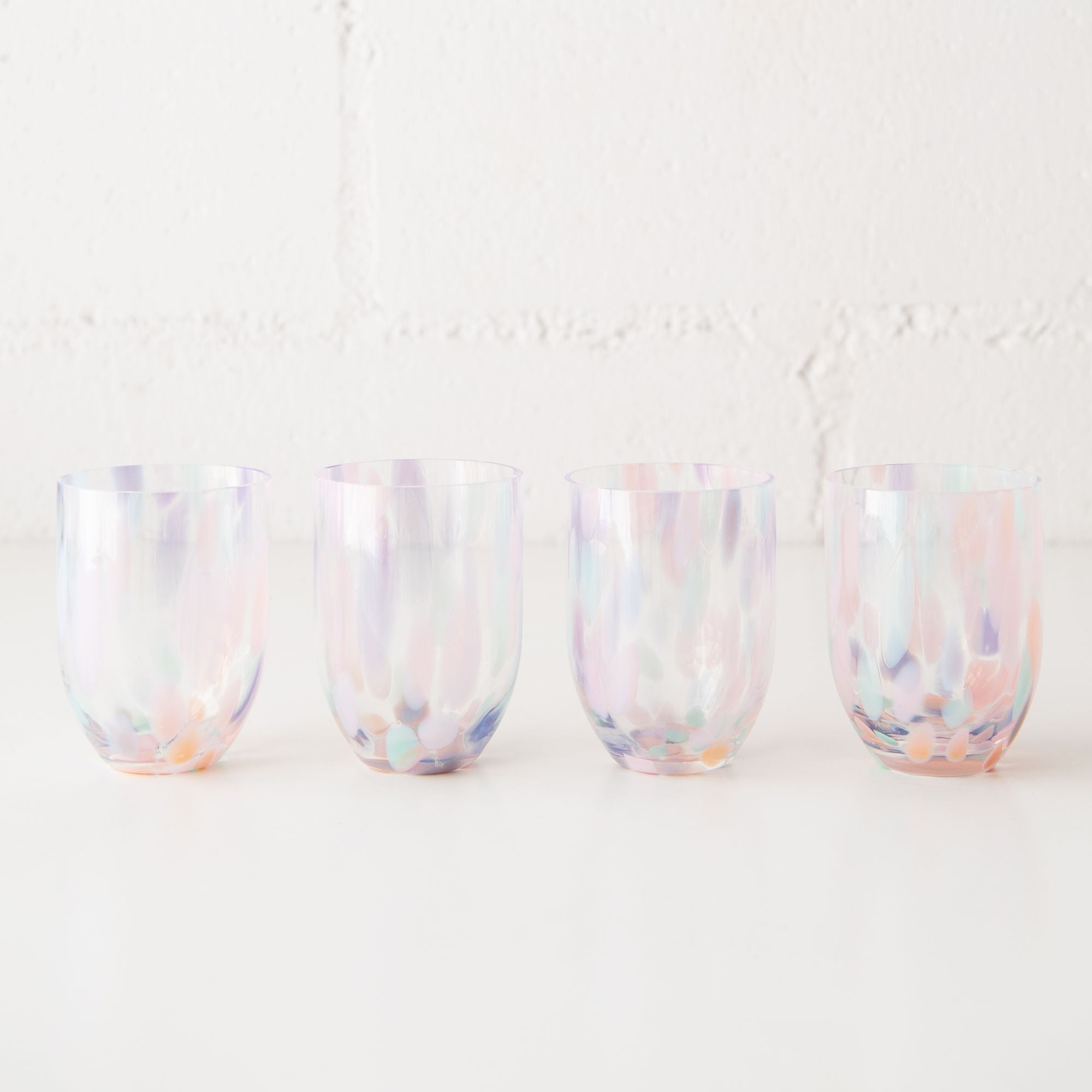 Big Confetti Tumbler in Flamingo, from Anna Von Lipa