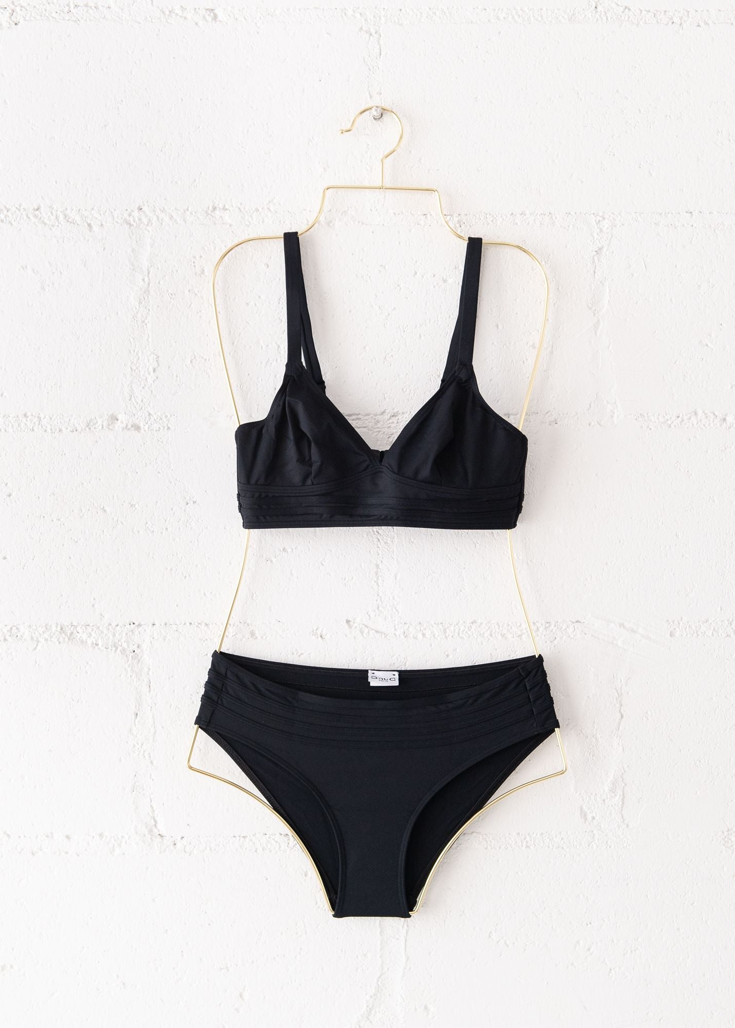 Triangle Top in Noir, from Nu Swim
