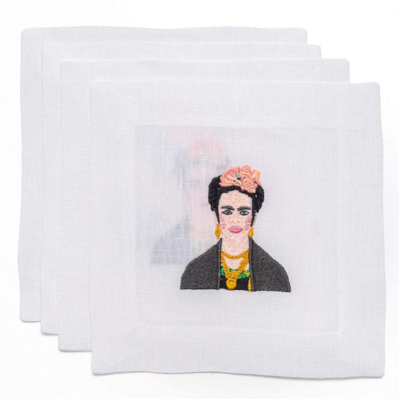 Frida Kahlo Cocktail Napkins, from Lettermade