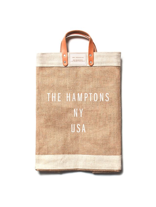 The Hamptons Market Bag in Natural, from Apolis