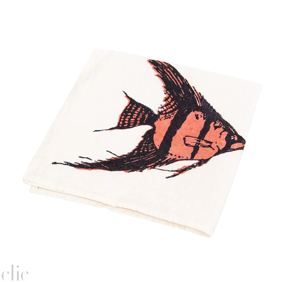 Ocean Napkin in Red, from Bertozzi