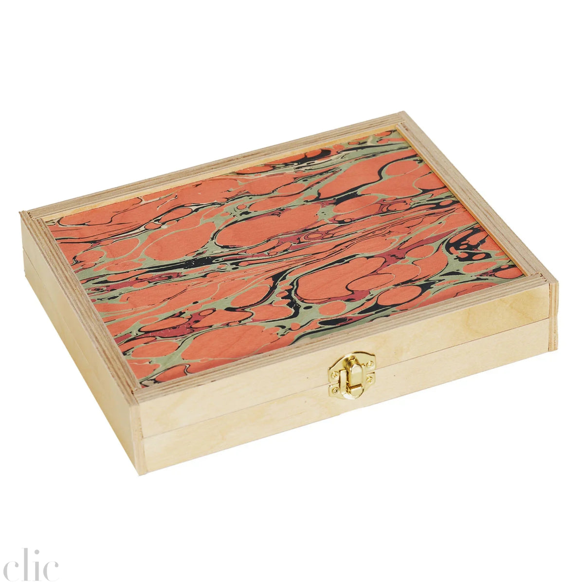 Olio Salmon Travel Backgammon Set, from Wolfum Studio