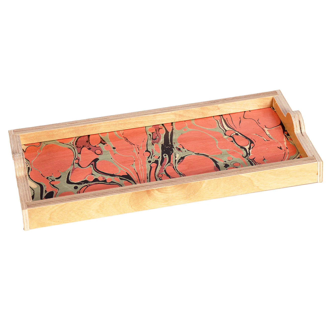 Olio Mini Salmon Tray in Pink, from Wolfum