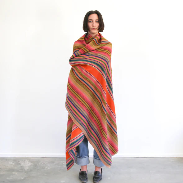 Desert Blanket in Orange, from Garza Marfa