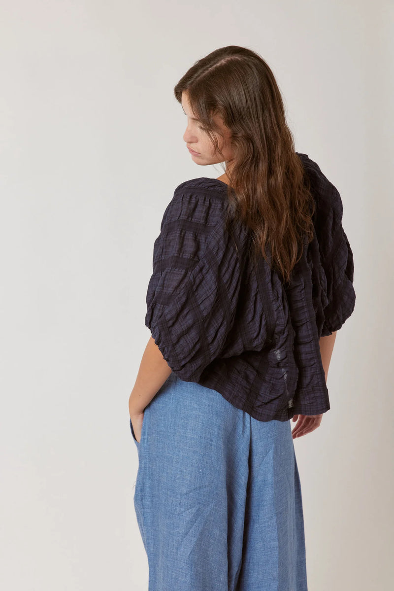Short sleeve peasant Blouse, from Amente