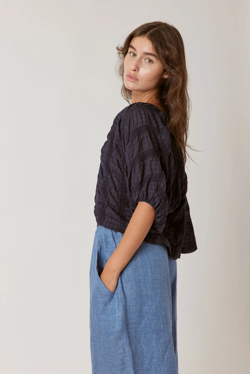 Short sleeve peasant Blouse, from Amente