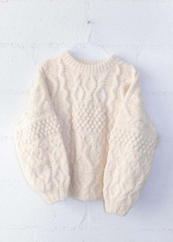 Patchwork Crewneck Sweater, from Shaina Mote