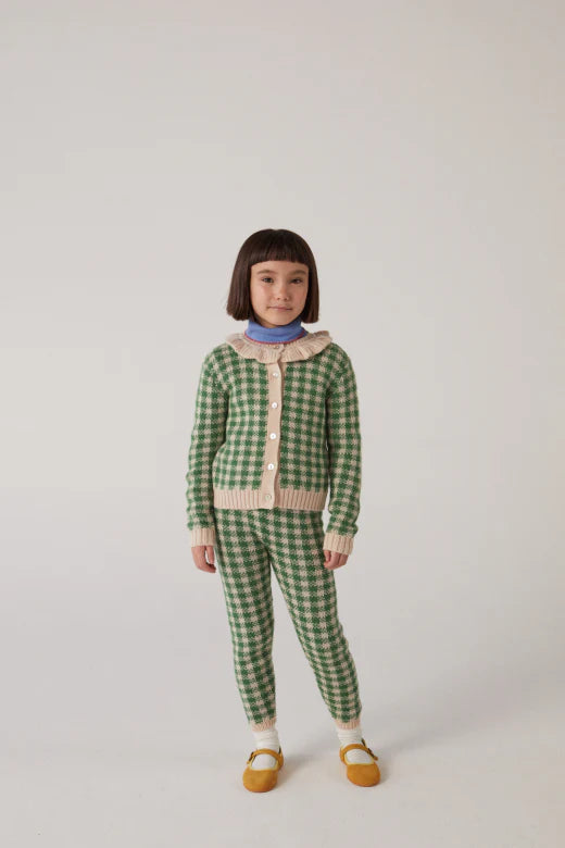 Cool Knit Gingham Pant, from Hello Simone