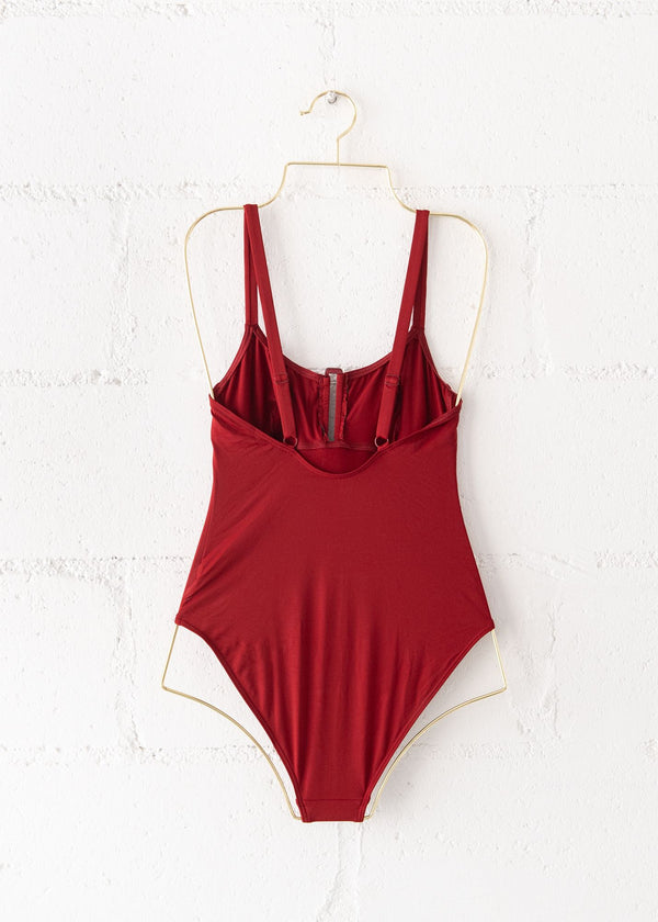 One Piece Nageur Bathing Suit in Grenade, from DNDU