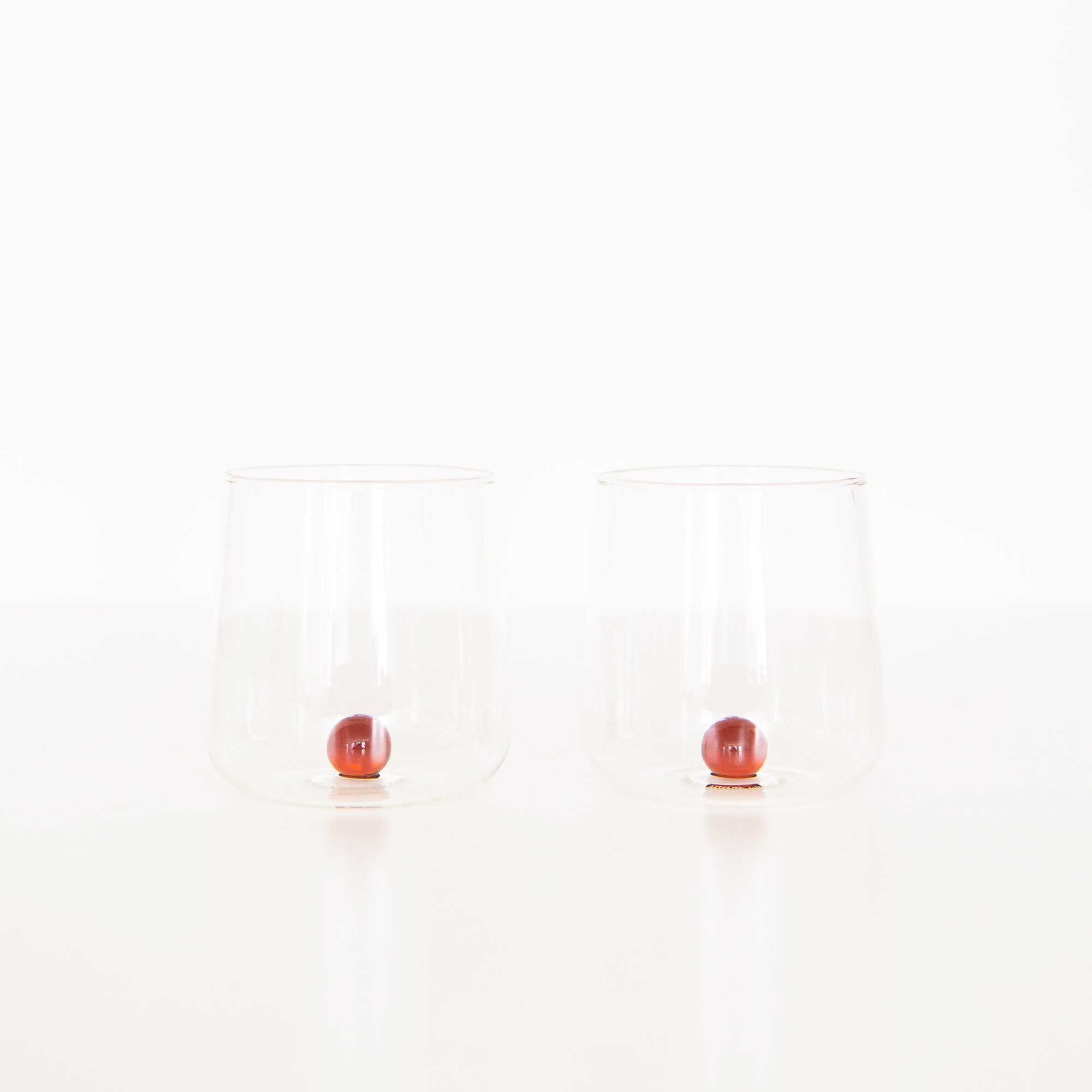 Bilia Tumbler in Amber, from Zafferano