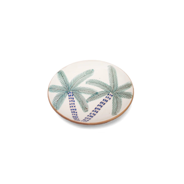 Palm Ceramic Plate, from Kiliim