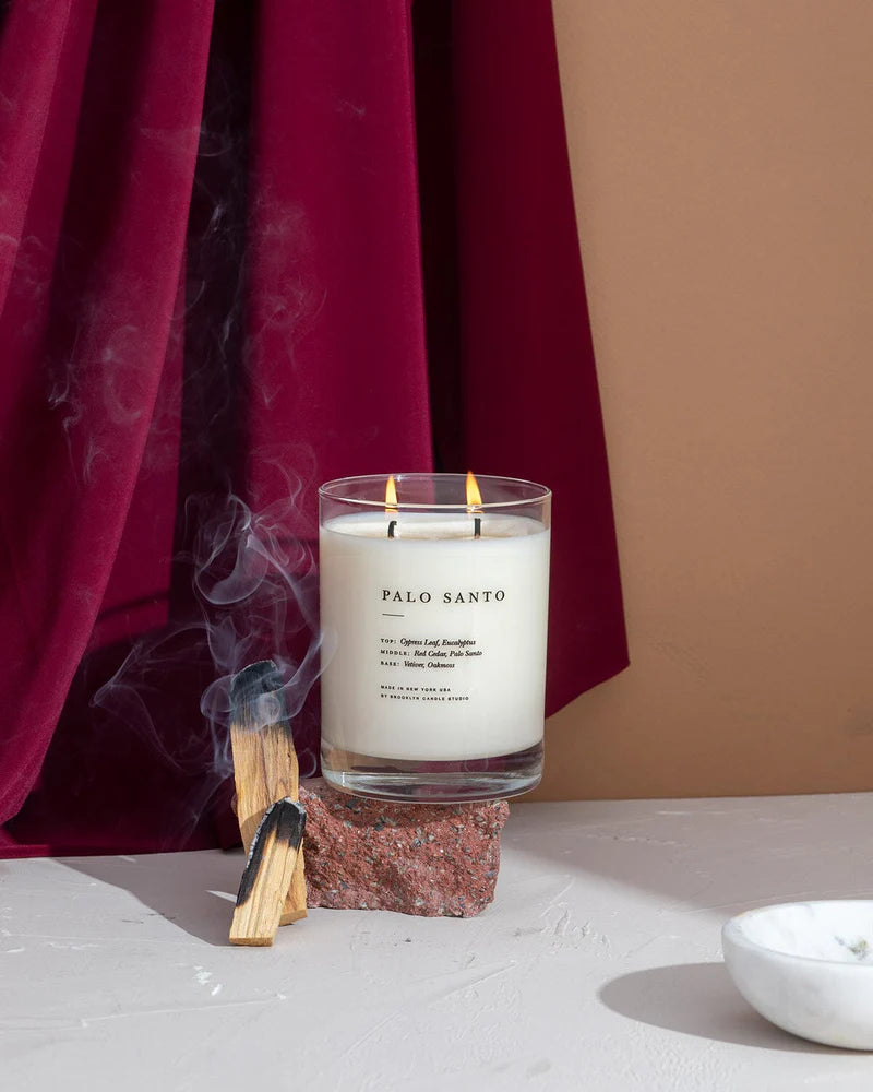 Palo Santo 2 Wick Candle, from Brooklyn Candle Studio