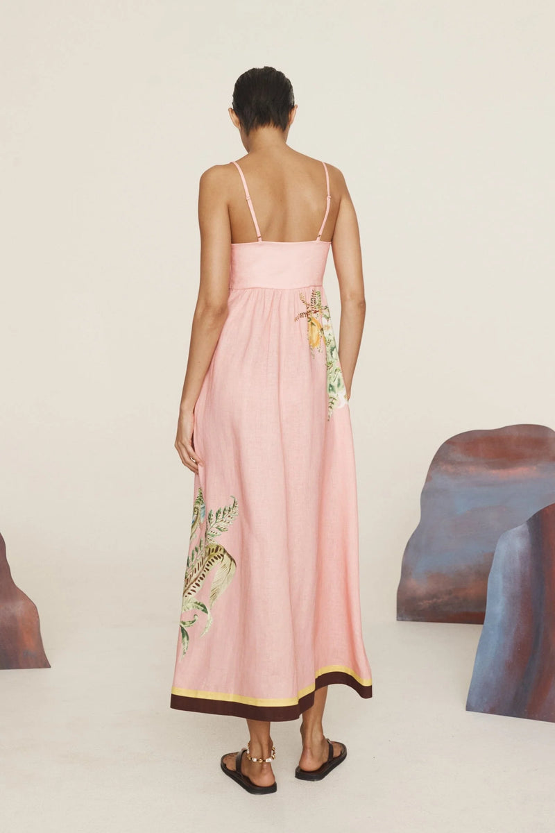 Papaya Sundress, from Alemais