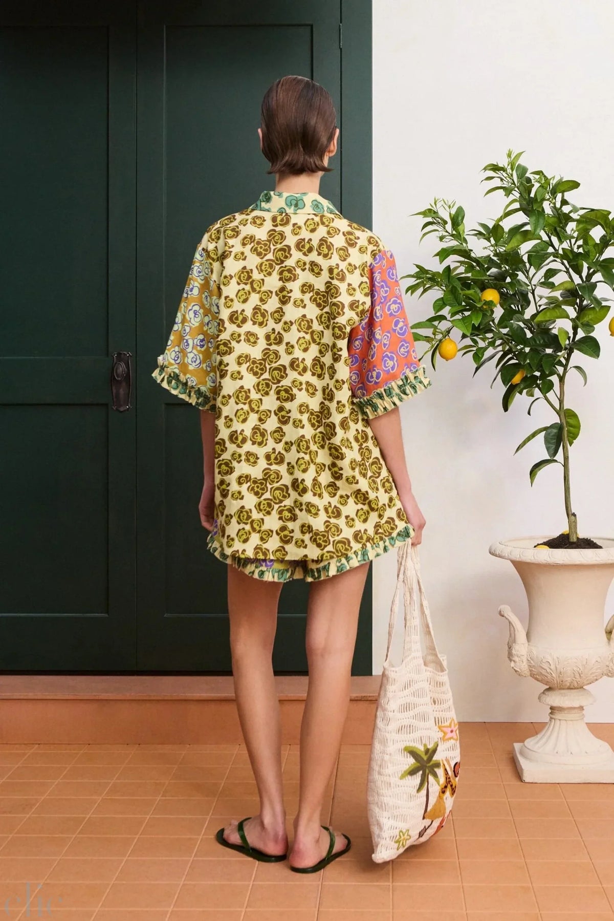 Patty Spliced Short, from Alemais